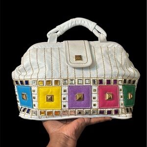Vintage Multi Colored Gem Bag
